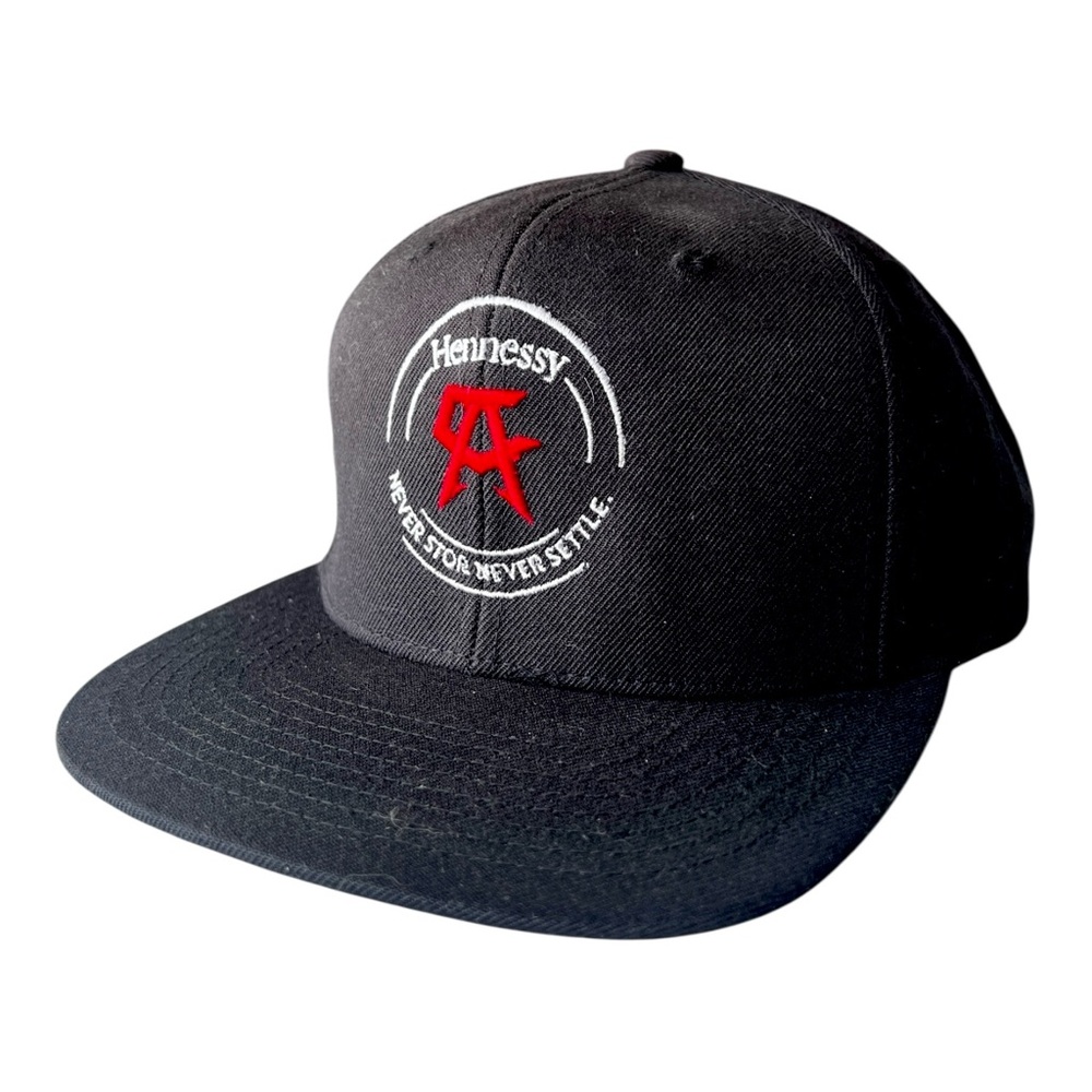 Hennessy Black and Red Hat, Never Stop, Never Settle Accessories